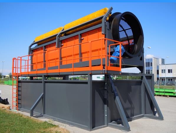 Shaftless Trommel Screen