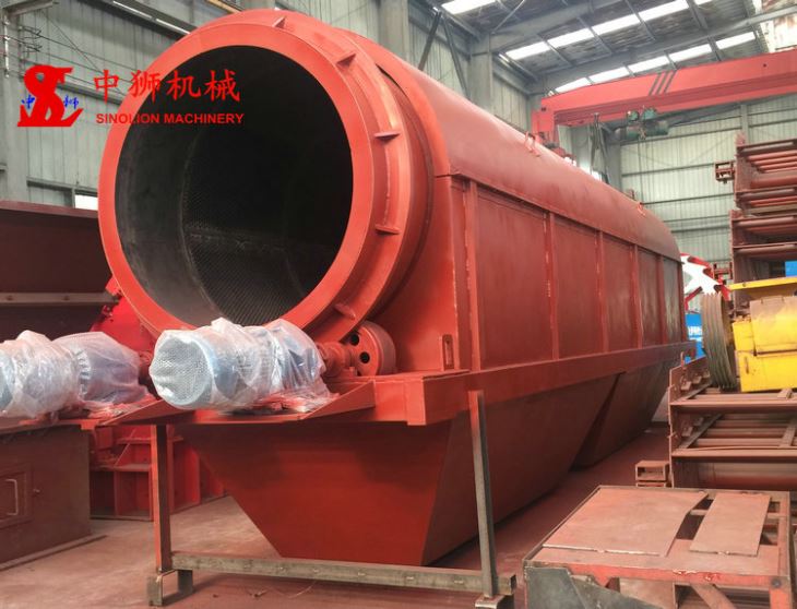 Stationary Wood Chips Screening Machine for sale