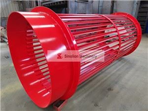 Machine de criblage de trommel de sciure