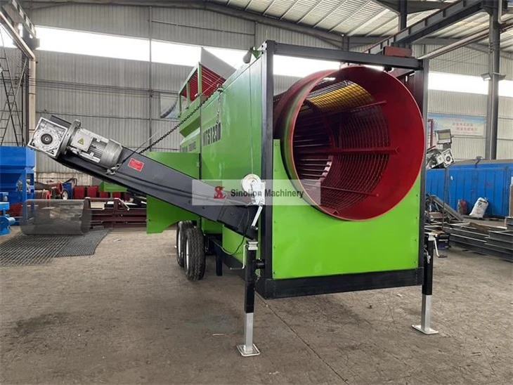 Écran de tambour de compost trommel